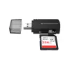 Conceptronic BIAN06B SD/TF/MicroSD 4.0 kortelių skaitytuvas, UHS-II, USB 3.0, 5 Gbps