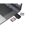 Conceptronic BIAN06B SD/TF/MicroSD 4.0 kortelių skaitytuvas, UHS-II, USB 3.0, 5 Gbps