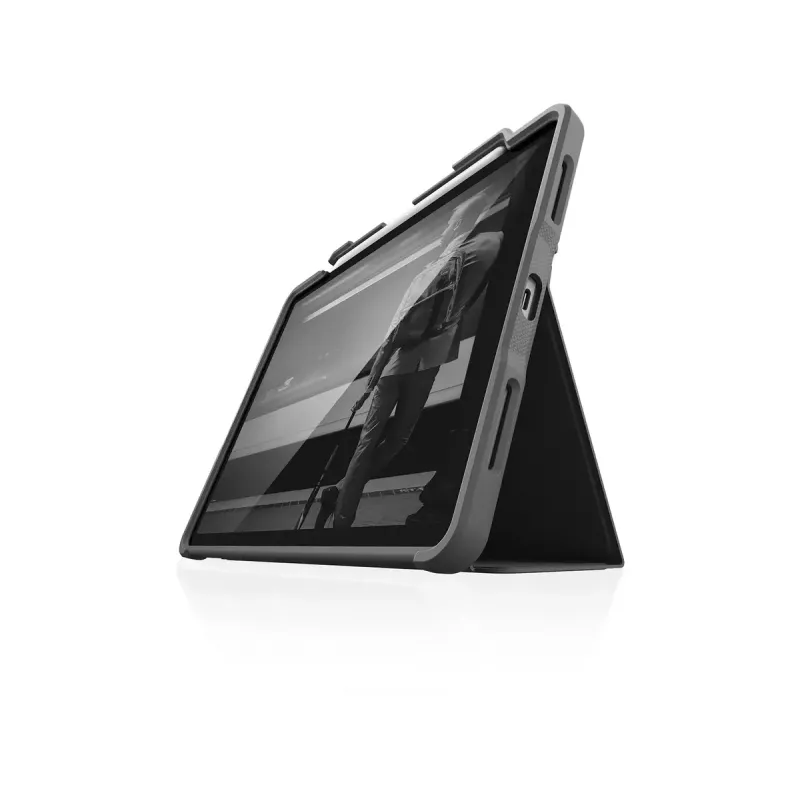 STM Dux Plus Folio dėklas iPad Air 4th Gen 27.7 cm Juodas