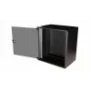 Equip Eco Mount sieninis 19 inch spintos korpusas, 12U, 540x400 mm, RAL 9005 juoda