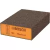 Šlifavimo kempinė Bosch 2 608 901 169 vidutinio grūdėtumo, ruda-oranžinė, 69 mm x 98 mm