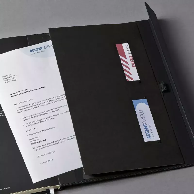 Užrašų knyga Sigel CONCEPTUM 194 lapų juoda