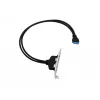 Conceptronic EMRICK11B 19 kontaktų moteriškas į USB-A Dual moteriškas USB 3.0 adapteris