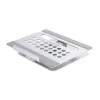 Conceptronic DONN27G, stovas nešiojamam kompiuteriui, sidabrinis, aliuminis, 360°, USB 3.2 Gen 1 (3.1 Gen 1) Type-C, 5000 Mbit/s