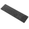 Targus EcoSmart AKB873UK belaidė klaviatūra RF Wireless + Bluetooth QWERTY UK English juoda
