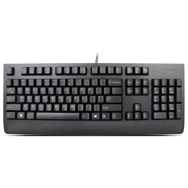 Lenovo Preferred Pro II klaviatura USB QWERTY Danijos išdėstymas Juoda