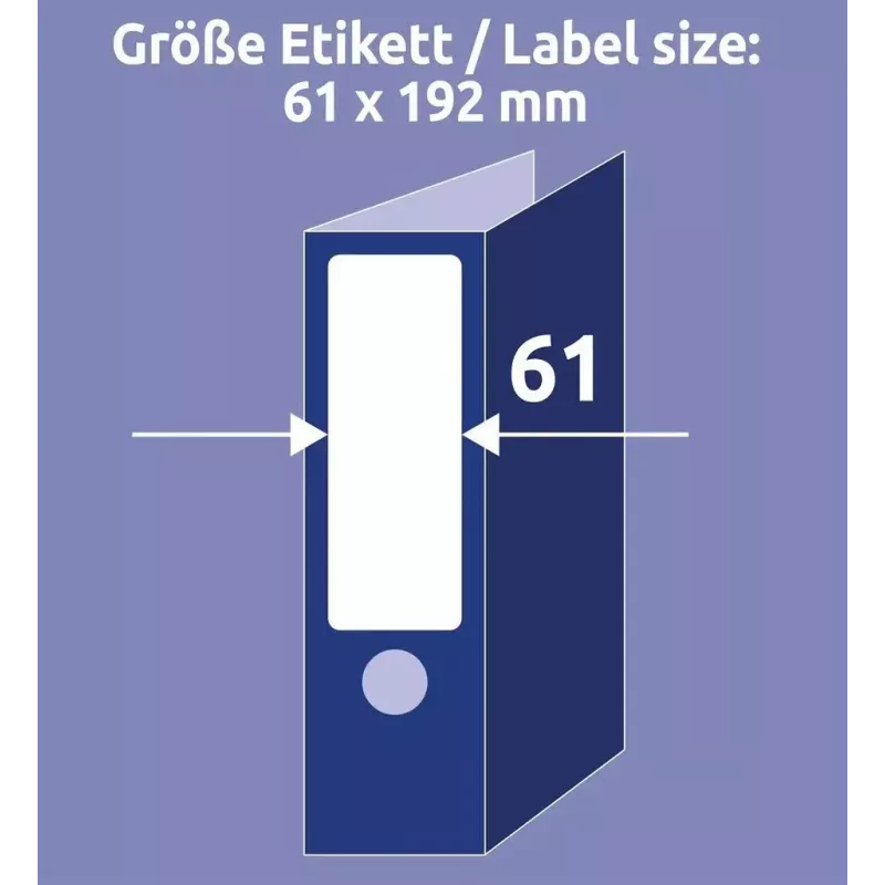 Lipnūs etiketės Avery L4761-25 suapvalintu stačiakampiu