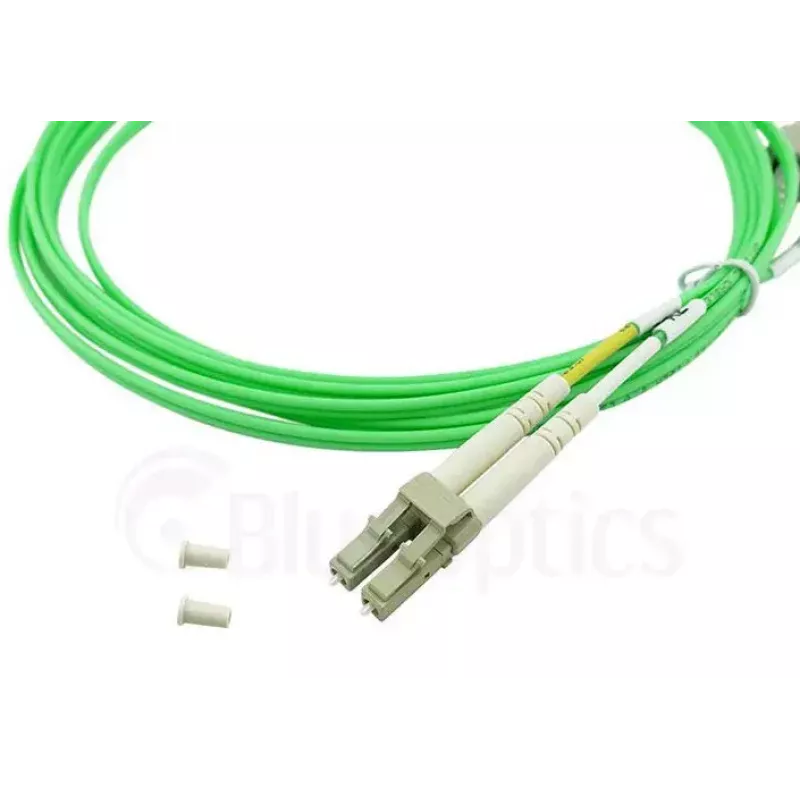 Skaidulinis optinis kabelis BlueOptics SFP3133GU0.5MK LC ST OM5 0,5 m Žalias