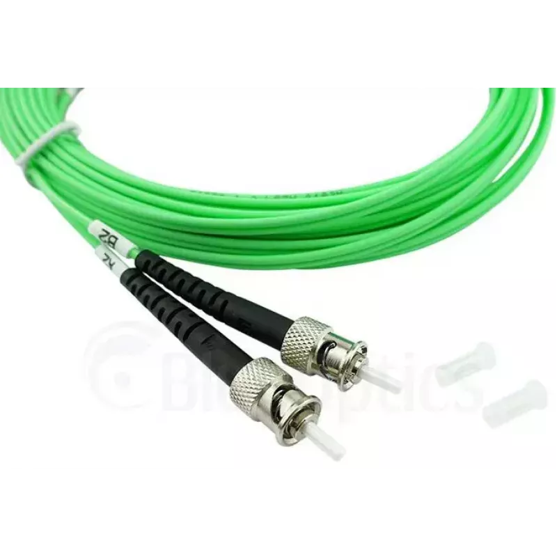 Skaidulinis optinis kabelis BlueOptics SFP3133GU0.5MK LC ST OM5 0,5 m Žalias