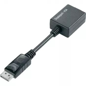Techly DisplayPort DP į VGA adapteris M F IADAP DSP-250, 0.07 m, DisplayPort, 2 x VGA (D-Sub), Vyriškas, Moteriškas, 1920 x 1200 pikselių
