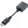 Techly DisplayPort DP į VGA adapteris M F IADAP DSP-250, 0.07 m, DisplayPort, 2 x VGA (D-Sub), Vyriškas, Moteriškas, 1920 x 1200 pikselių