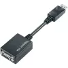 Techly DisplayPort DP į VGA adapteris M F IADAP DSP-250, 0.07 m, DisplayPort, 2 x VGA (D-Sub), Vyriškas, Moteriškas, 1920 x 1200 pikselių