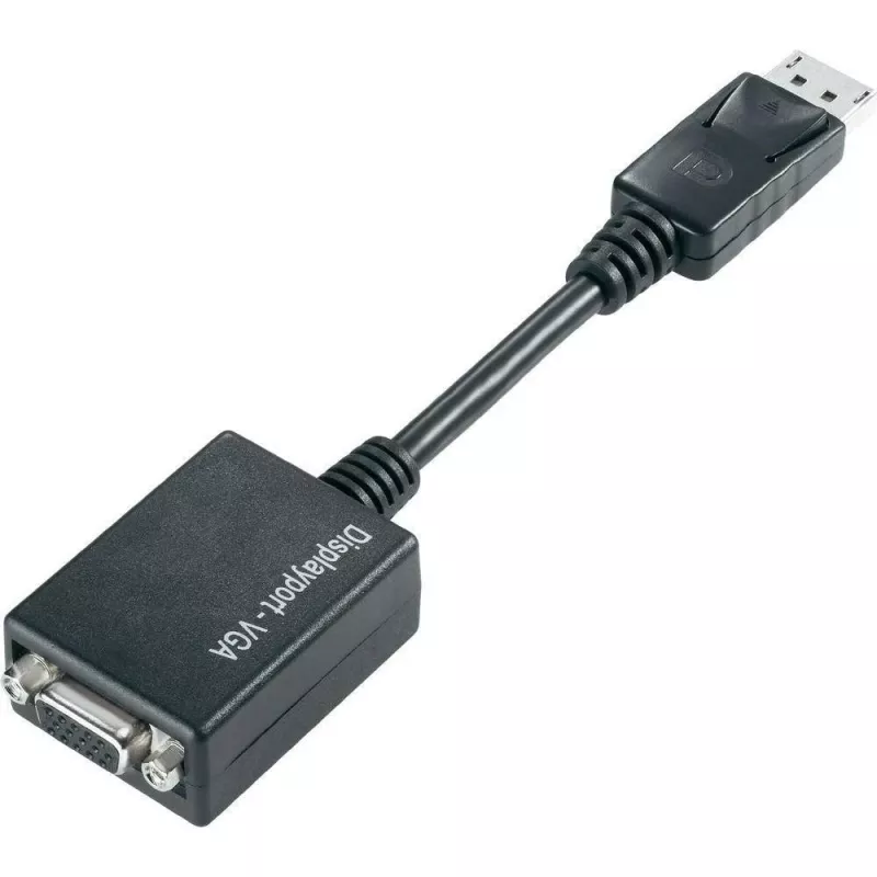 Techly DisplayPort DP į VGA adapteris M F IADAP DSP-250, 0.07 m, DisplayPort, 2 x VGA (D-Sub), Vyriškas, Moteriškas, 1920 x 1200 pikselių