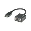 Techly DisplayPort DP į VGA adapteris M F IADAP DSP-250, 0.07 m, DisplayPort, 2 x VGA (D-Sub), Vyriškas, Moteriškas, 1920 x 1200 pikselių