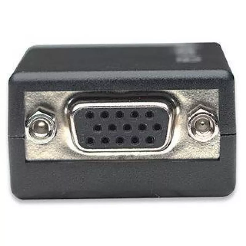 Techly DisplayPort DP į VGA adapteris M F IADAP DSP-250, 0.07 m, DisplayPort, 2 x VGA (D-Sub), Vyriškas, Moteriškas, 1920 x 1200 pikselių