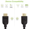 Techly ICOC HDMI2-4-020T HDMI laidas 2 m HDMI A tipo (standartinis) juodas