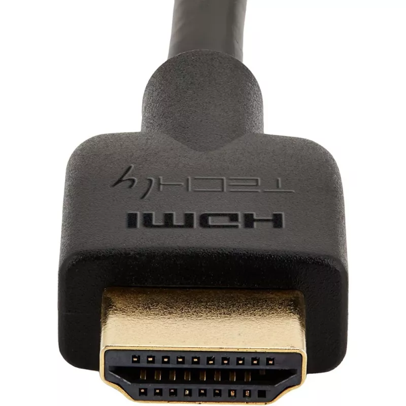 Techly ICOC HDMI2-4-020T HDMI laidas 2 m HDMI A tipo (standartinis) juodas