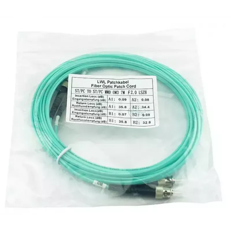 BlueOptics SFP3333EU10MK InfiniBand šviesolaidinis kabelis 10 m ST Aqua