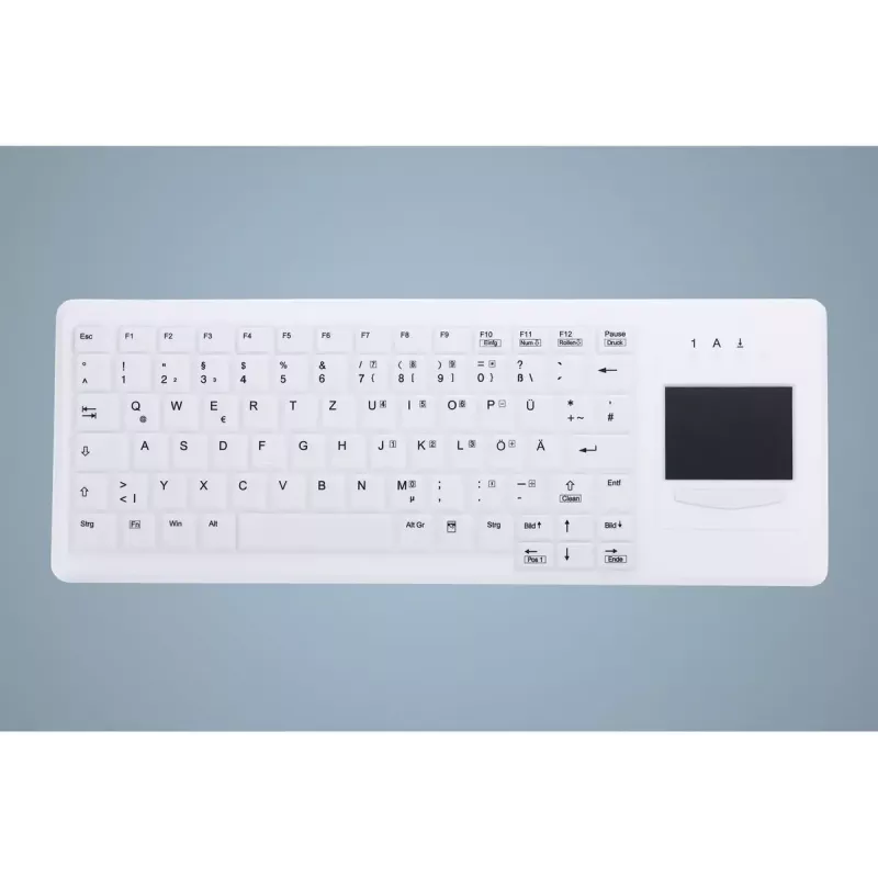 Contour Design Active Key AK-C4400 klaviatūra medicininė USB US anglų balta