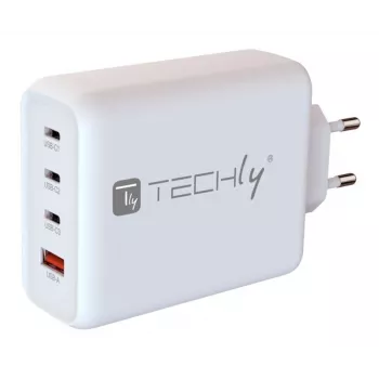 Techly IPW-PD140W-WH belaidis įkroviklis Power bank, išmanusis telefonas, planšetė, universalus Baltas AC Greitas įkrovimas Vidinis