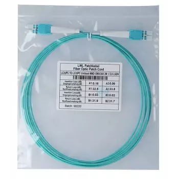 BlueOptics InfiniBand / šviesolaidinis kabelis 3 m LC LC/APC Aqua