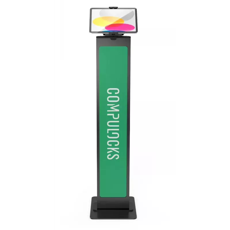 Multimedijos stovas Compulocks Universal Tablet Cling Brandable Floor Stand juodas