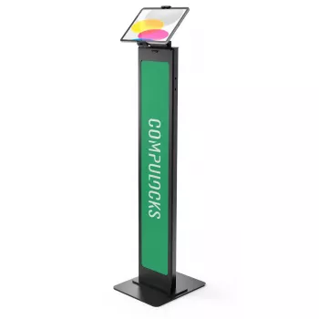 Multimedijos stovas Compulocks Universal Tablet Cling Brandable Floor Stand juodas
