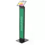 Multimedijos stovas Compulocks Universal Tablet Cling Brandable Floor Stand juodas