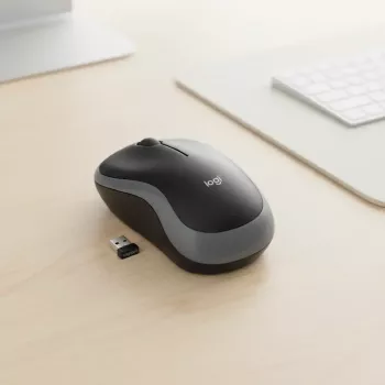 Pelė Logitech M185 Swift Wireless pilka