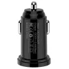 Techly Mini automobilinis USB įkroviklis 2x USB-A 24W / 4.8A juodas