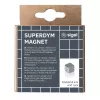 Sigel BA192 neodimio magnetas kubas sidabrinis 10 mm
