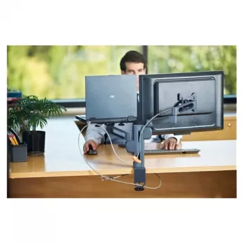 DELL MicroSaver Twin kabelio spyna sidabrinė