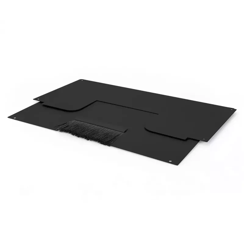 Digitus Professional DN-19-PB-TB-SW kabelių panelės kronšteinas, skirtas sienai, juodas RAL 9005