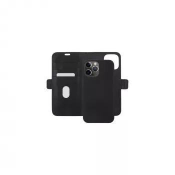 Korpusas su pinigine dbramante1928 Lynge iPhone 12/12 Pro 6,1 colio juoda