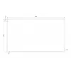 Hisense 43 colių QLED 4K išmanusis monitorius E5QTUK, Android 11, 500 cd/m², 8 ms, VESA, juodas