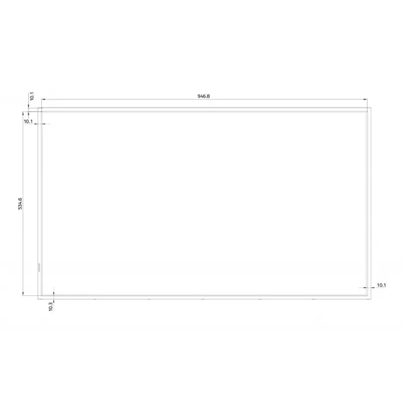 Hisense 43 colių QLED 4K išmanusis monitorius E5QTUK, Android 11, 500 cd/m², 8 ms, VESA, juodas
