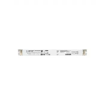 Elektroninis balastas Osram QTP5 1X80, tarnavimo laikas 100000 h, AC 198–264 V, 50/60 Hz, 40 A, -20–50 °C, 360×30×21 mm