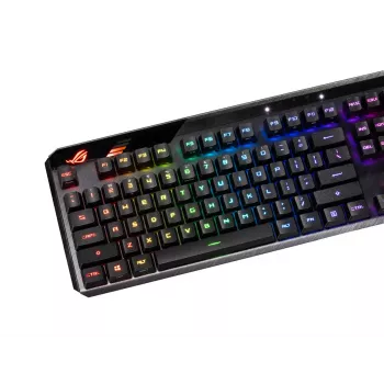 Klavišų dangtelis ASUS ROG RX PBT Keycap Set Black 250g