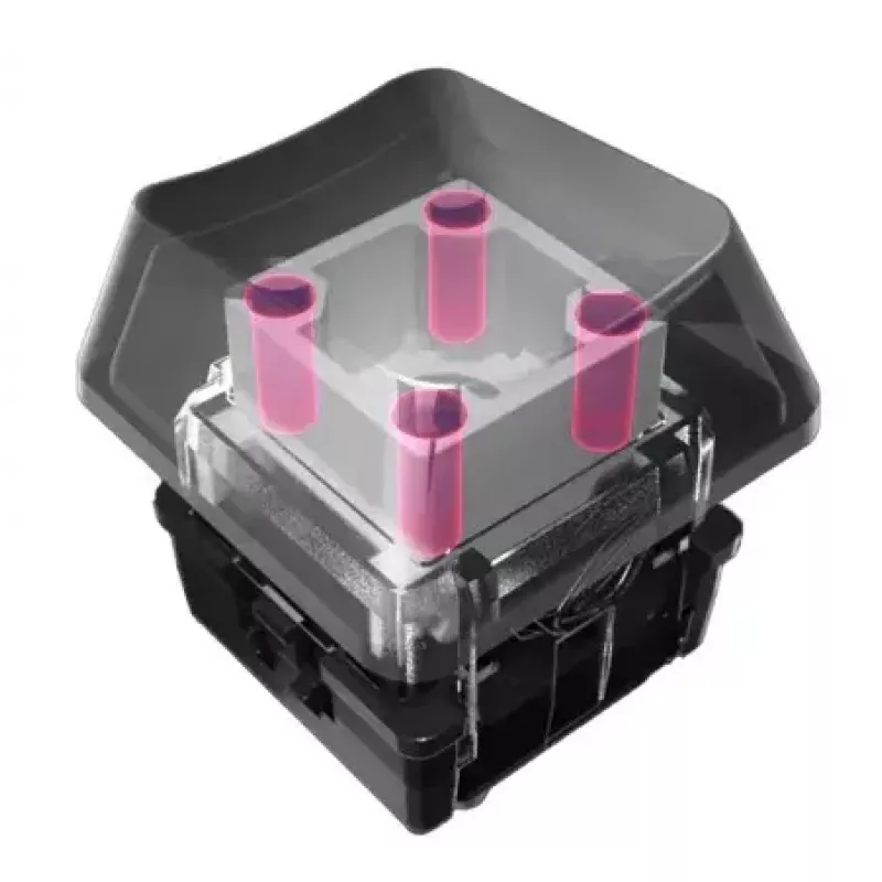 Klavišų dangtelis ASUS ROG RX PBT Keycap Set Black 250g