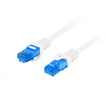 Tinklo kabelis Lanberg PCF6A-10CC-0200-W 2m Cat6a S/FTP baltas