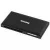 Kortelių skaitytuvas Hama 00181018 USB 3.2 Gen 1 Type-A juodas