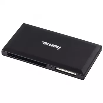 Kortelių skaitytuvas Hama 00181018 USB 3.2 Gen 1 Type-A juodas