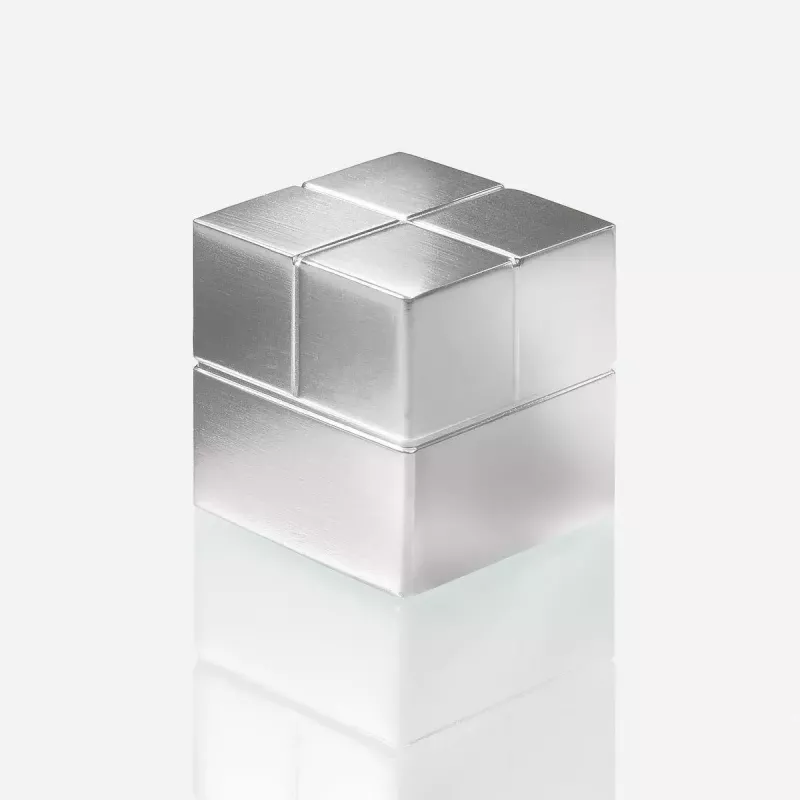 Craft Magnet Cube Sigel BA706 Neodimis Sidabrinis 20mm