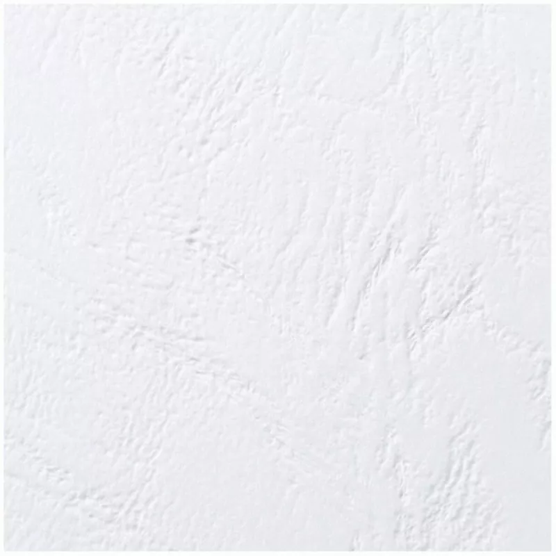 GBC LeatherGrain A4 250 g/m² įrišimo viršeliai, balta, 100 vnt.