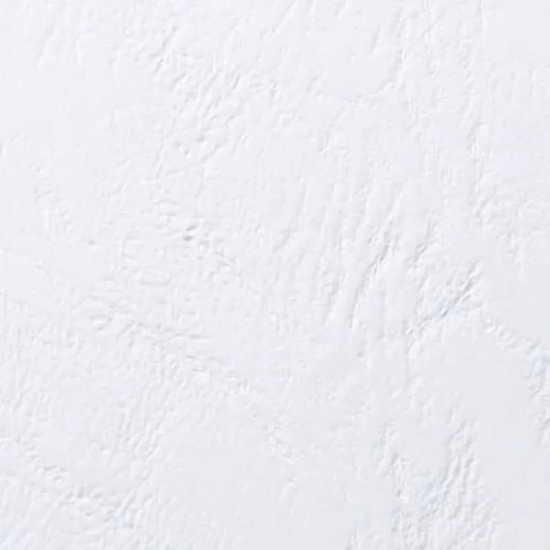 GBC LeatherGrain A4 250 g/m² įrišimo viršeliai, balta, 100 vnt.
