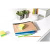 3M Post-it 2051L lipnūs lapeliai kvadratiniai, mėlyni, žali, turkio, geltoni, 400 lapų