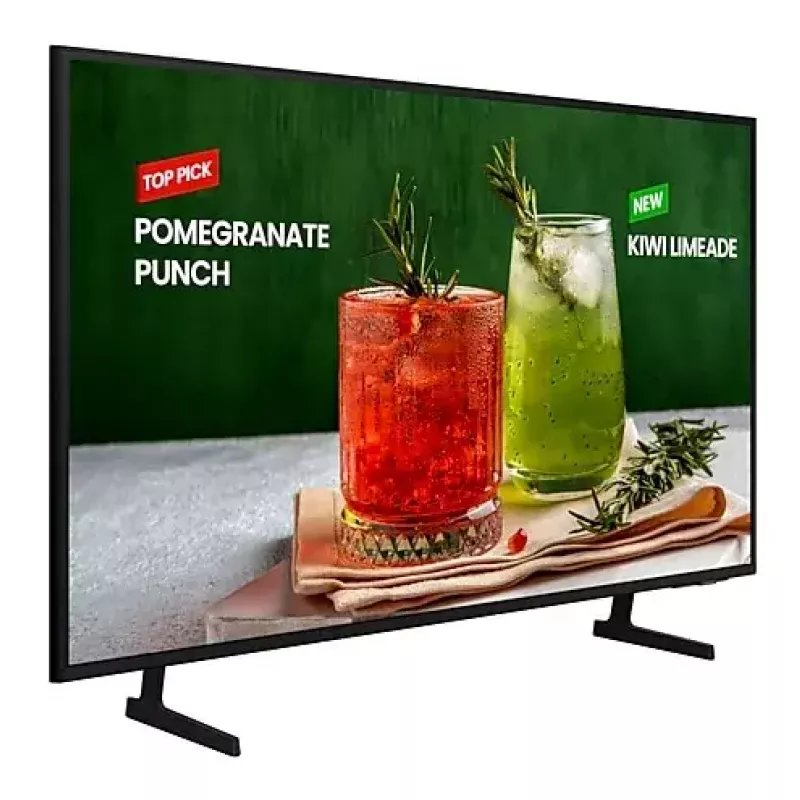 Samsung BE85D-H skaitmeninio ženklinimo plokščiasis ekranas 2,16 m (85 col.) LED Wi-Fi 4K Ultra HD juodas Tizen 16/7