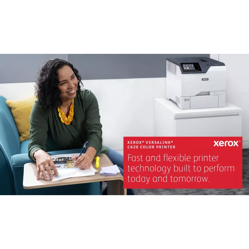 Xerox VersaLink C620 A4 50ppm Dvipusis spausdintuvas PS3 PCL5e/6 2 padėklai 650 lapų