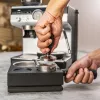 Pusiau automatinis espresso aparatas KRUPS XP801T su įmontuotu malūnėliu, 3 L vandens talpa, 2 puodelių išėjimu, juodas/nerūdijantis plienas