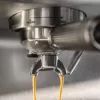 Pusiau automatinis espresso aparatas KRUPS XP801T su įmontuotu malūnėliu, 3 L vandens talpa, 2 puodelių išėjimu, juodas/nerūdijantis plienas